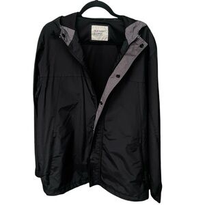 Old Navy Men's Black Raincoat